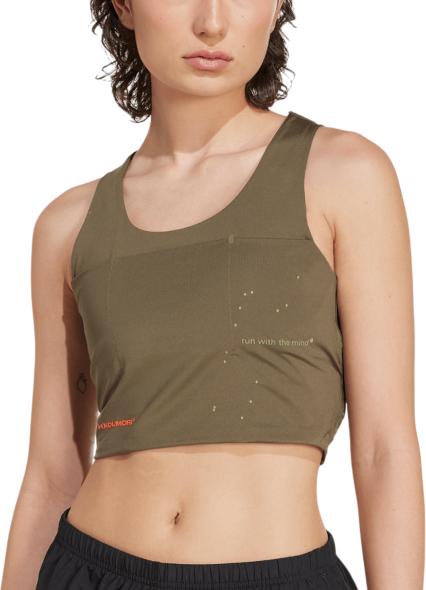 Linne adidas Originals Hermanos Koumori Crop Tank Top Grön | ka1861