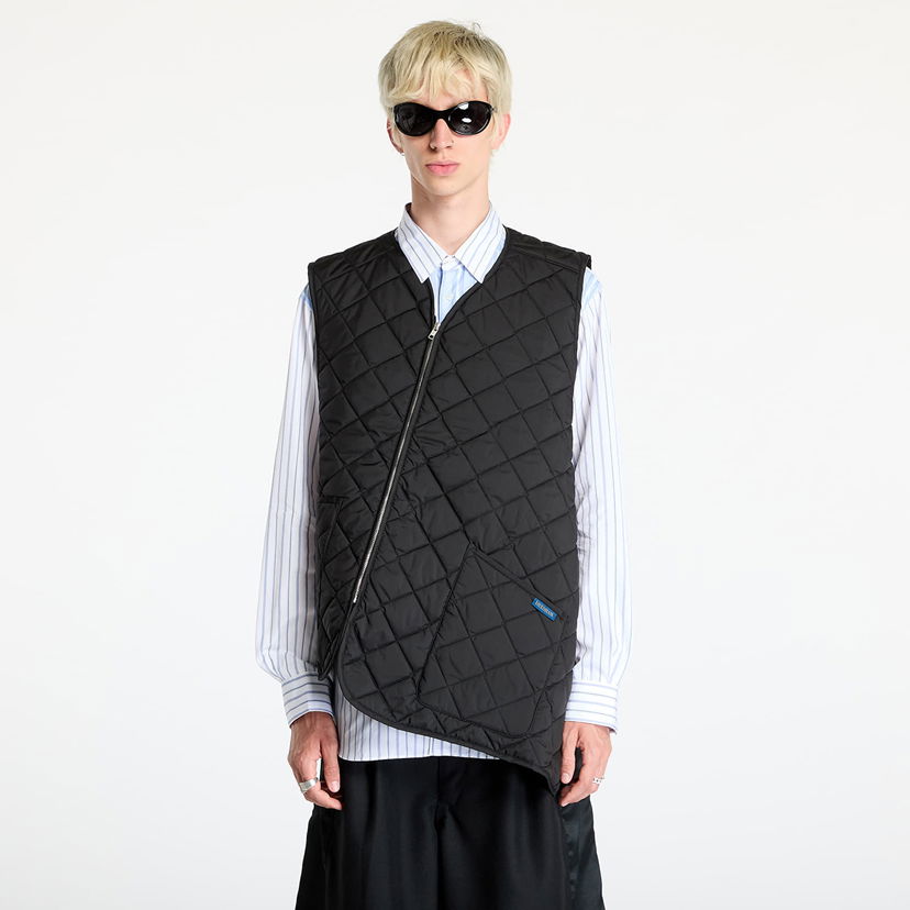 Sweater Comme des Garçons SHIRT x Lavenham Wowen Vest Black Svart | FN-V521 Black
