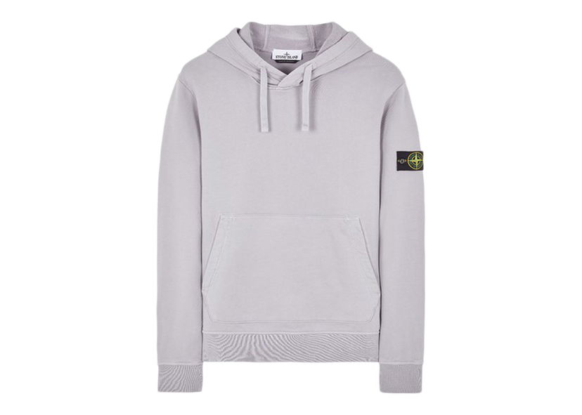 Sweatshirt Stone Island Hooded Sweatshirt Dust Grå | 801564151 - V0064