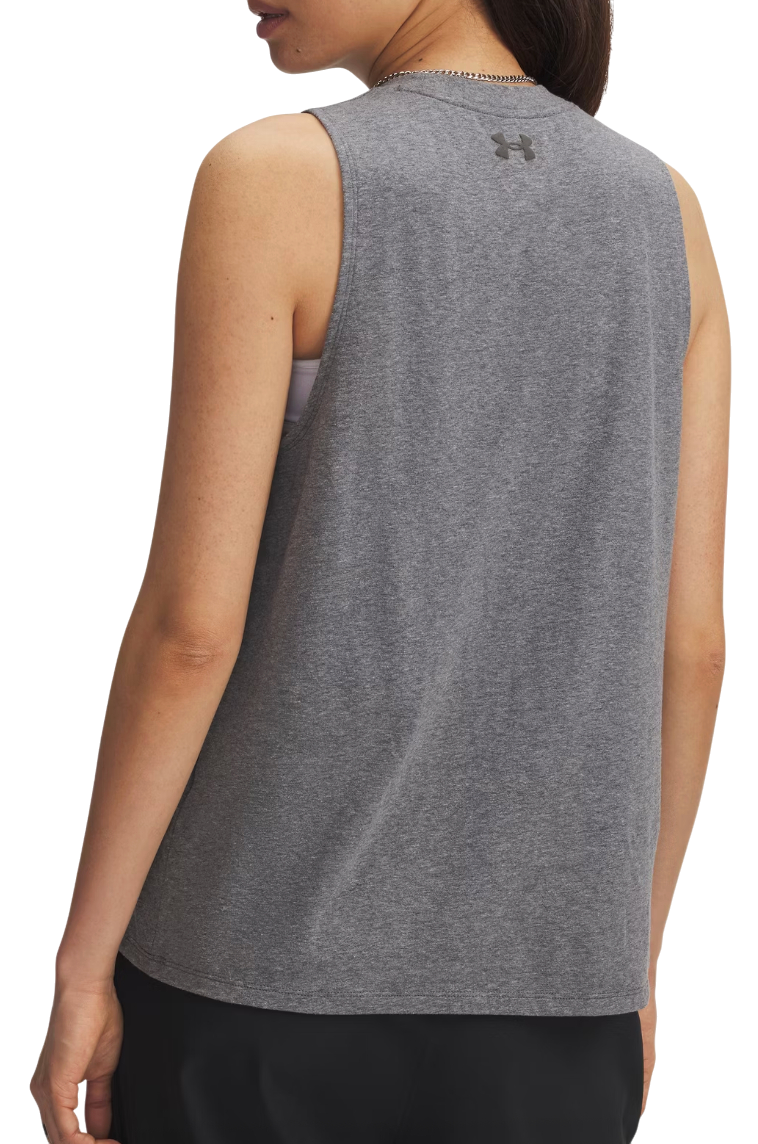 Crop top Under Armour Varsity U Cropped Tank Grå | 6006972-012, 1