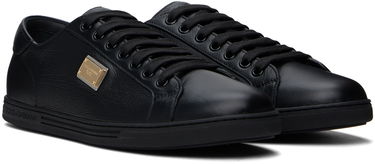 Sneakers och skor Dolce & Gabbana Saint Tropez Calfskin Svart | CS1735AN990, 3