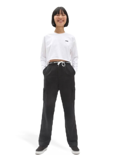 Crop top Vans Cropped T-Shirt Vit | VN0A4OUQWHT
