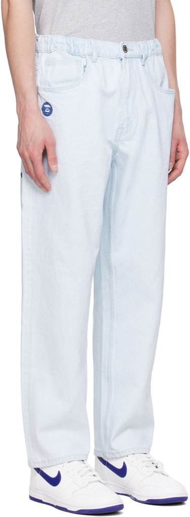 Jeans AAPE by A Bathing Ape AAPE by A Bathing Ape Drawstring Jeans Blå | AAPJNMA681XXMBLA, 1