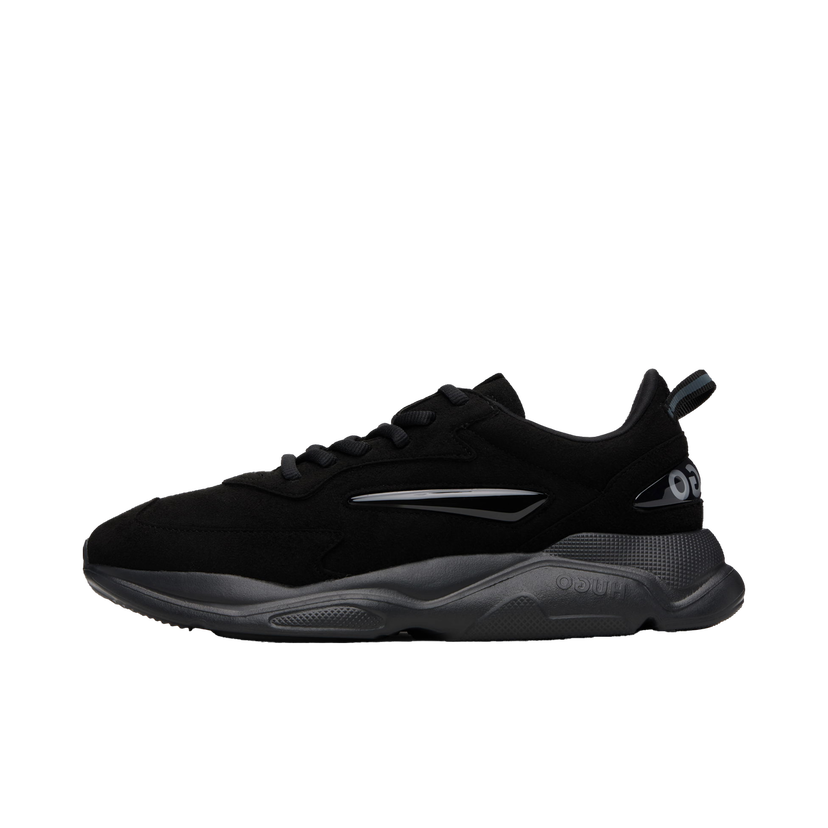 Sneakers och skor BOSS Hugo Logo Faux-Suede Svart | 50548504