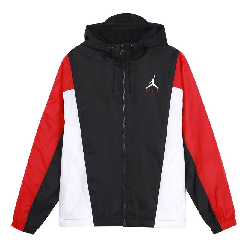 Vindjacka Jordan Air Jordan Men's Colorblock Woven Windbreaker Svart | DQ8642-010