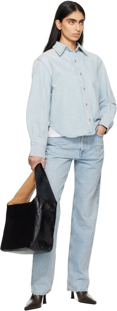Skjorta AGOLDE AGOLDE Laurel Denim Button-Up Shirt Blå | A7358-3018, 3