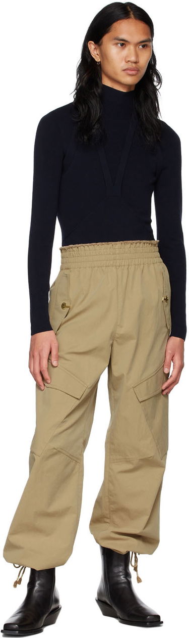 Sweater Dion Lee Wool Turtleneck Mörkblå | C7062S22, 3