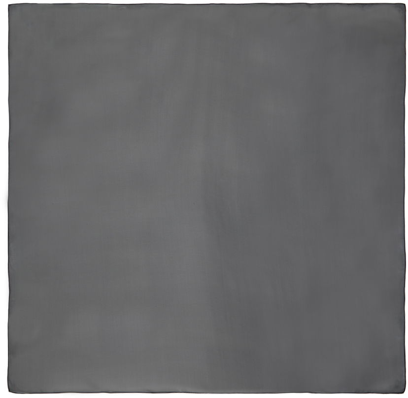 Halsduk Dolce & Gabbana Dolce&Gabbana Chiffon Veil Scarf Grå | FS281A FU1AT