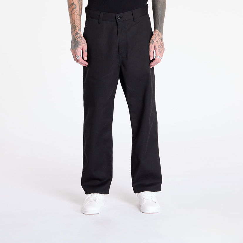 Byxor Carhartt WIP Pants Midland Single Knee Pant Black Rigid XL Svart | I033753.8901