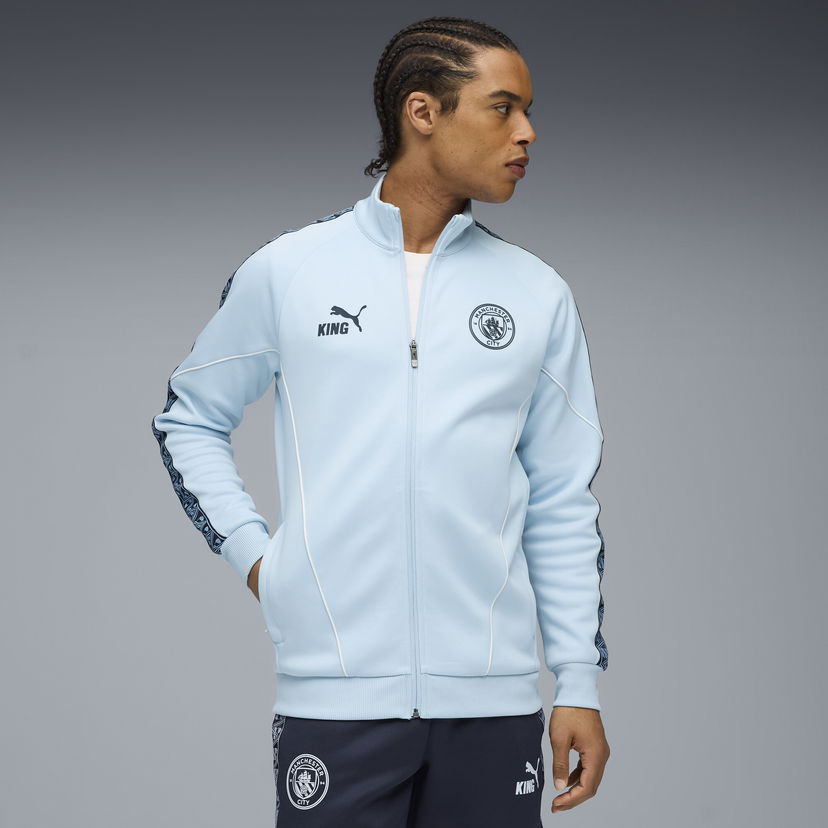 Jacka Puma Manchester City KING Anthem Track Jacket Blå | 782173_10