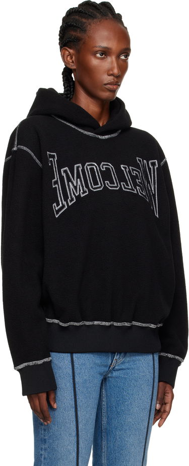 Sweatshirt Maison Margiela MM6 Maison Margiela 'Welcome' Fleece Hoodie Svart | S52GU0243 M20126, 1