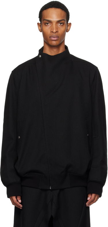 Jacka Rick Owens Rick Owens Concordians Flight Jacket Svart | RU02E1760 WD, 0