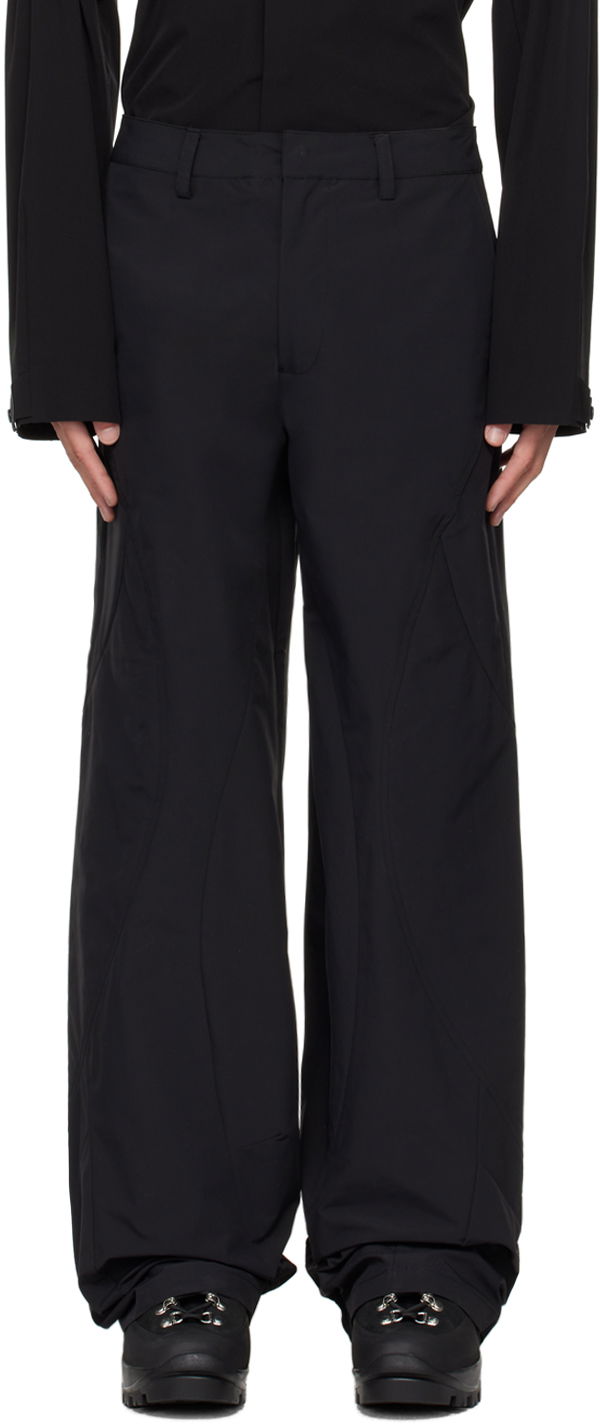 Byxor HELIOT EMIL Padded Technical Cargo Pants Svart | PREAW24_M_10_170_BLK01
