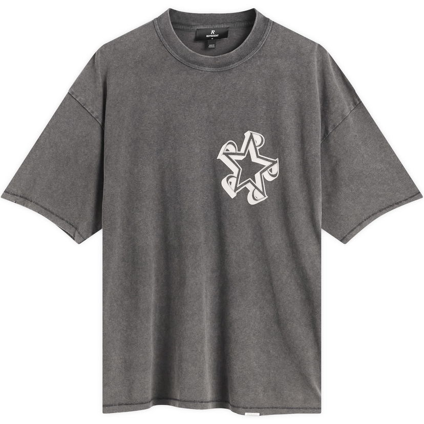 T-shirt Represent Clo Initial Star T-Shirt, Size X-Small Grå | MLM100172-47