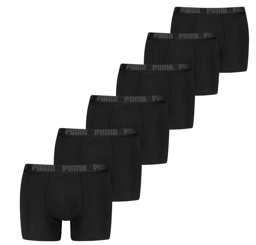 Boxare Puma Everyday Boxer 6 Pack Svart | 701227792-001