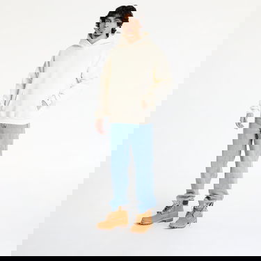 Sweatshirt Karl Kani Karl Kani Small Signature Essential Hoodie Beige | 60210334, 4