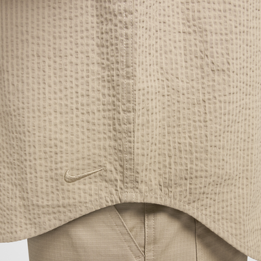 Skjorta Nike Life Short-Sleeve Seersucker Button-Down Shirt men Shortsleeves Beige | FN3222-247, 2