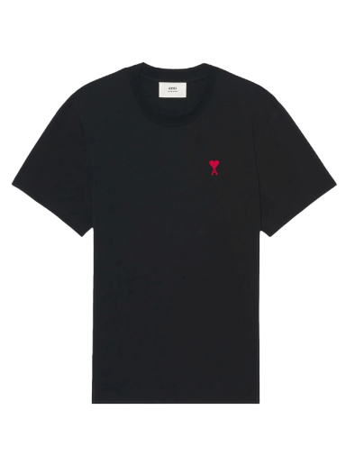 T-shirt AMI T-Shirt Svart | BFUTS001 724 001
