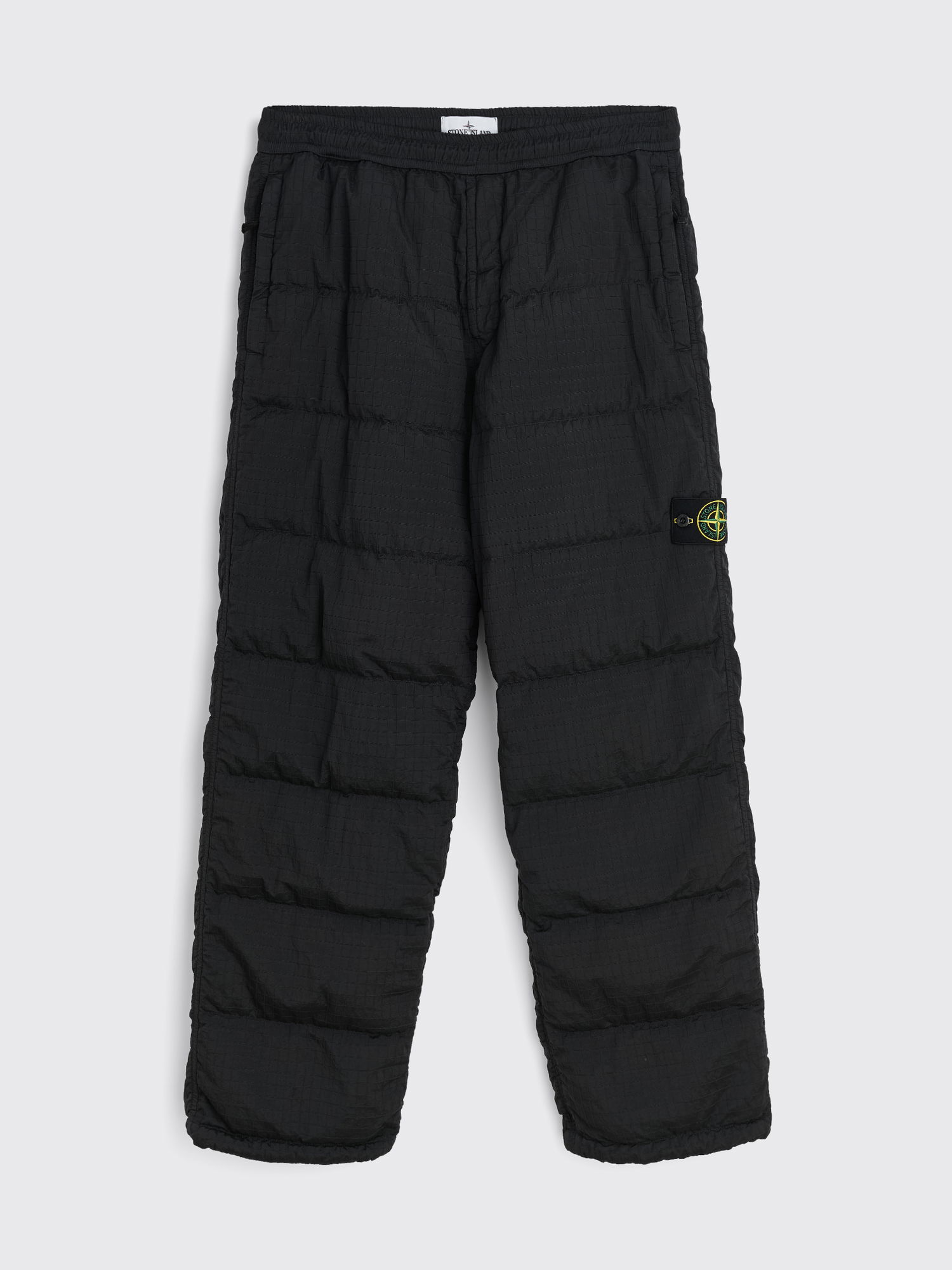 Byxor Stone Island Real Down Quilted Pants Svart | 791531232 V0029, 0