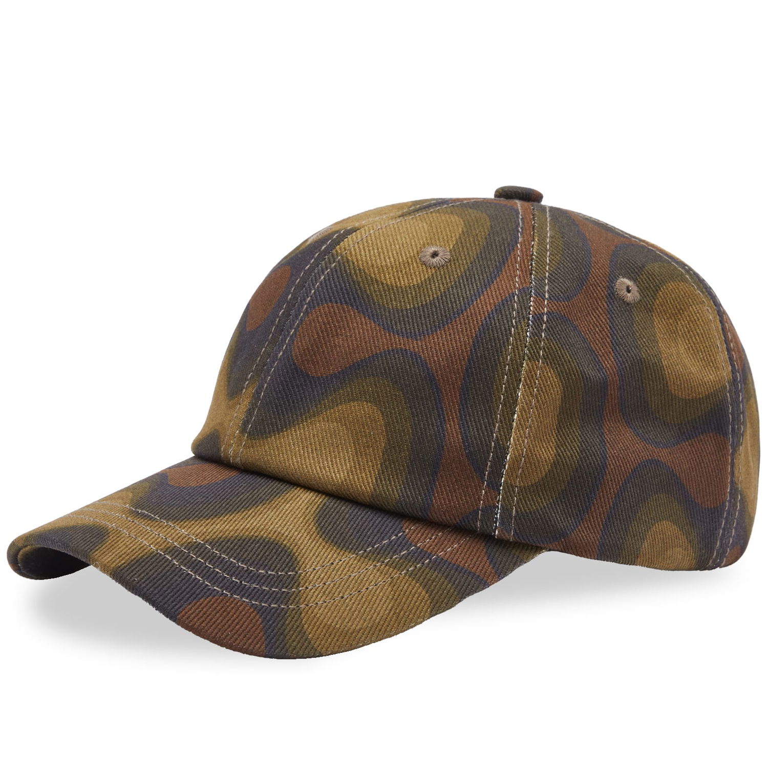 Keps Dries Van Noten Giles Print Cap Grön | 241-029501-8001-606, 0