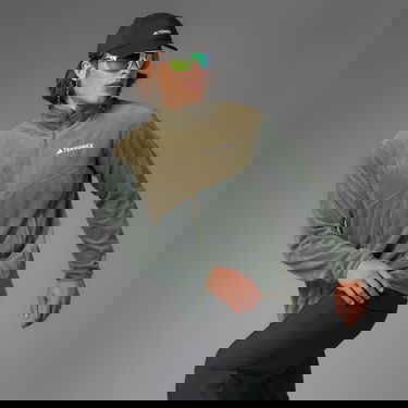 Sweatshirt adidas Performance Terrex Fleece Full-Zip Jacket Grön | JC9615, 4