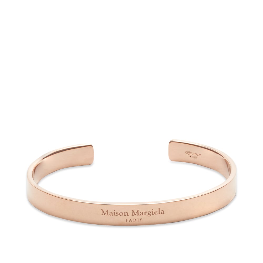 Armband Maison Margiela Text Logo Bangle Metallisk | SM1UY0082-SV0158-952, 0