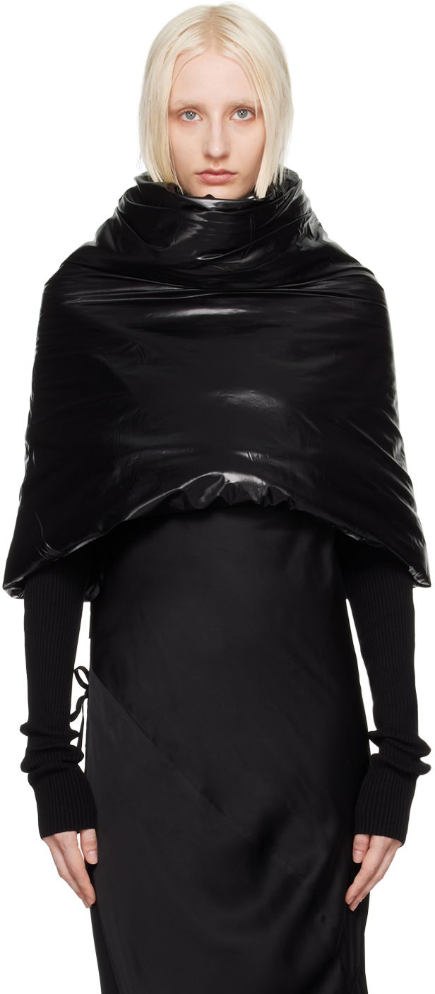Halsduk Rick Owens Cowl Scarf Svart | RP02D3443 NL