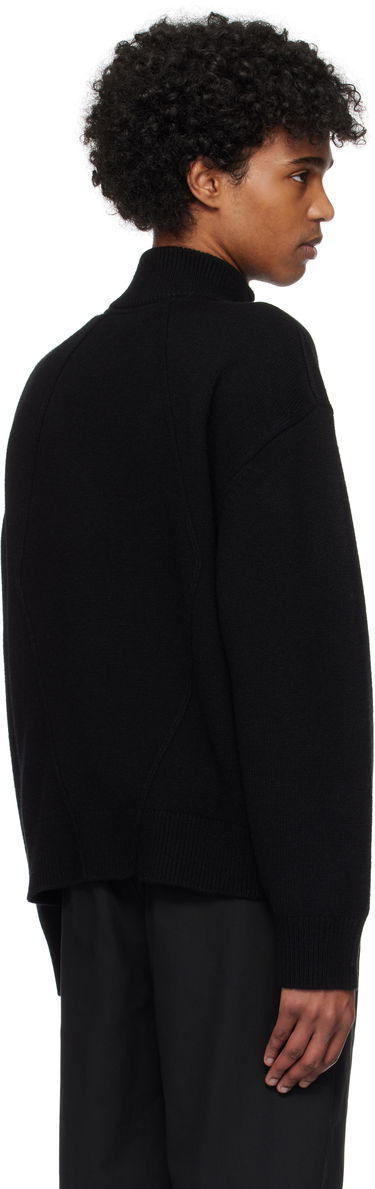 Sweater Han Kjøbenhavn Han Kjobenhavn Zip-Up Sweater Svart | M-134368, 2