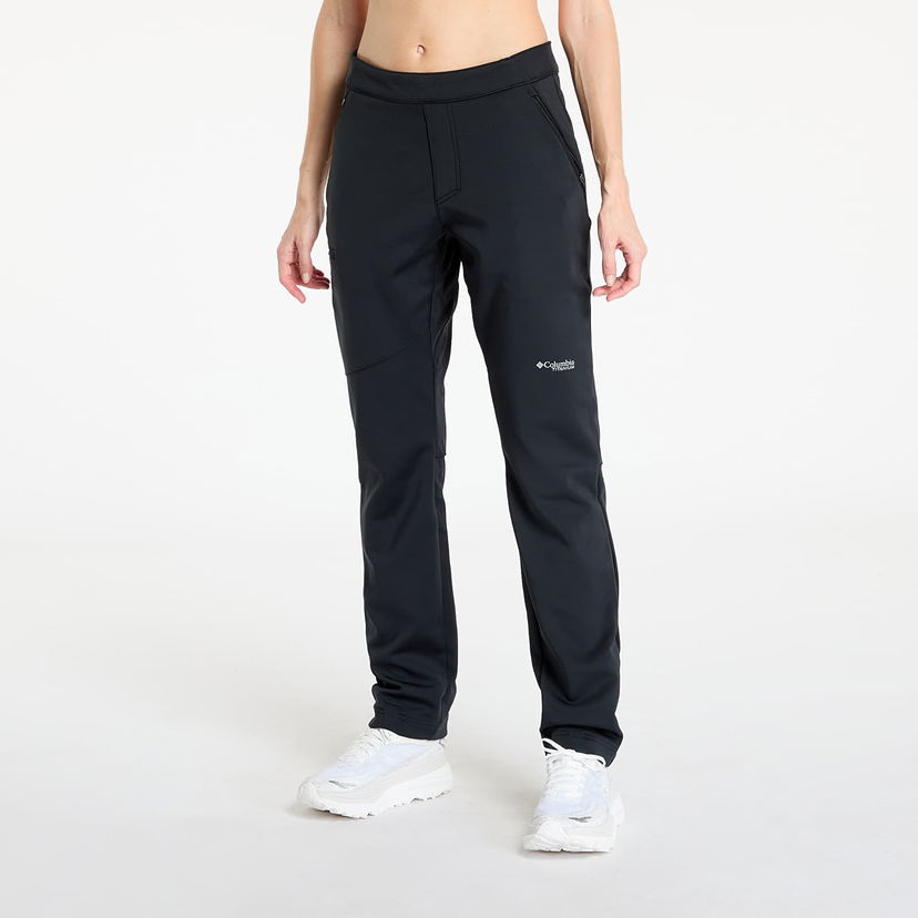 Byxor Columbia Vast Canyon™ High-Rise Softshell Pants So-Black Svart | 2105831010