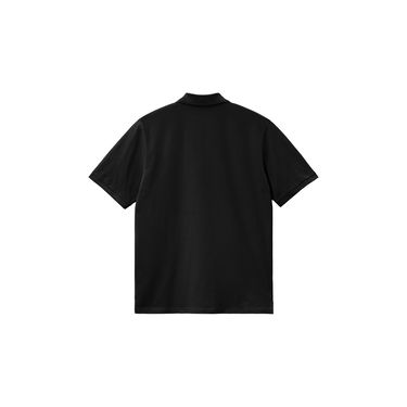 Polotröja Carhartt WIP S/S Chase Pique Polo Shirt Svart | I023807_00F_XX, 7