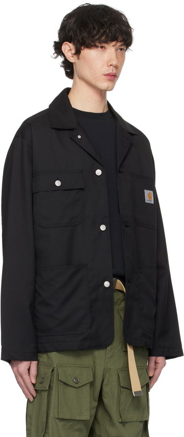 Jacka Carhartt WIP Work In Progress Seaton Pinstriped Blazer Svart | I034437, 4