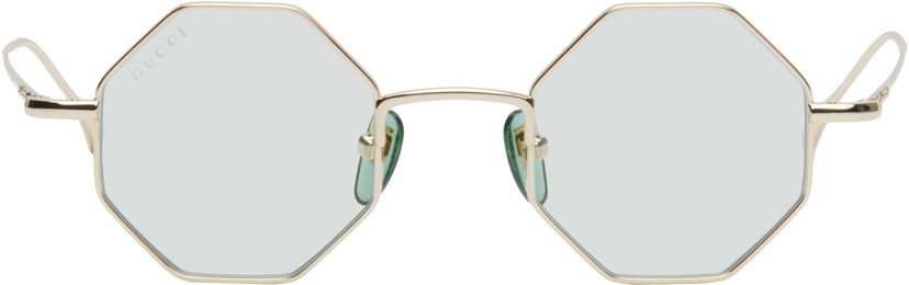 Solglasögon Gucci Gucci Octangular Sunglasses Metallisk | GG1814S-004