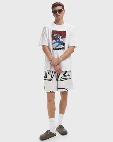 T-shirt By Parra Not Now Graphic T-Shirt Vit | 53410, 1