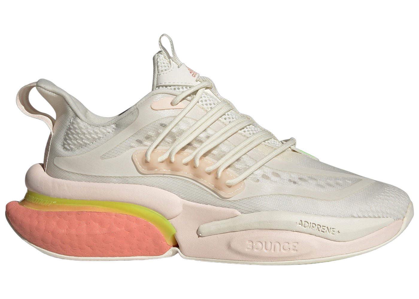 Sneakers och skor adidas Performance Alphaboost V1 Off White Wonder Clay Lucid Lemon (Women's) Grå | IE9730, 0