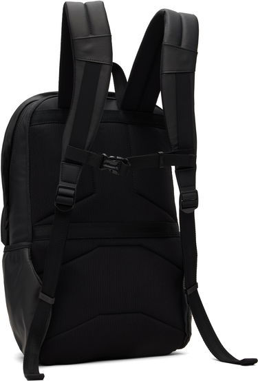 Ryggsäck BOSS Coated Canvas Logo Backpack by BOSS Svart | 50548160, 2