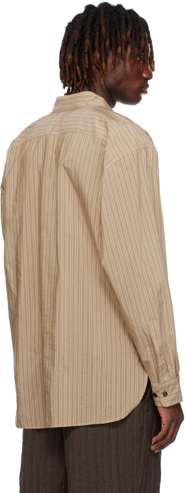 Skjorta Dries Van Noten Dries Van Noten Loose Cotton Shirt Beige | 251-020732-1524, 2