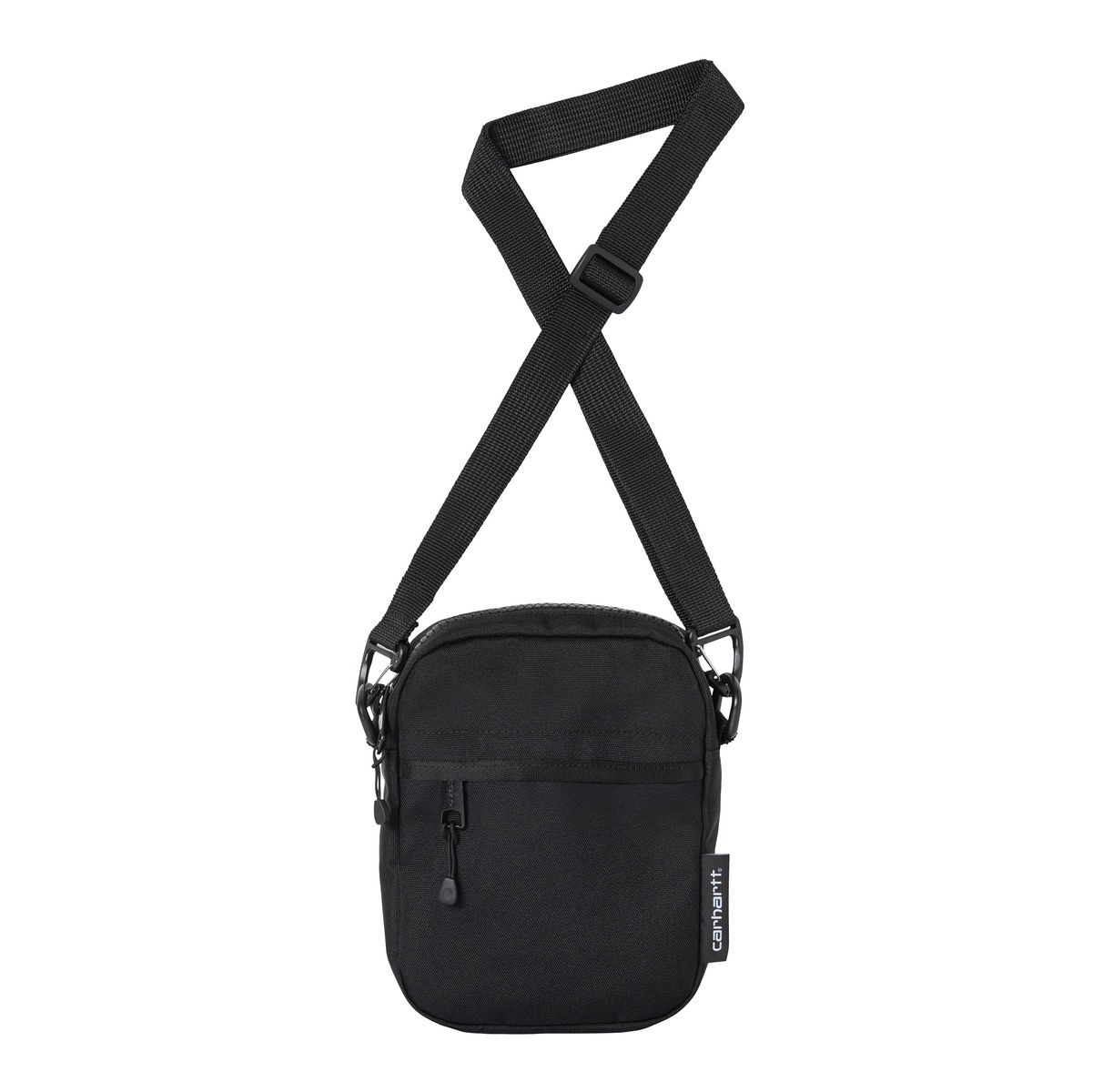 Axelväska Carhartt WIP Small Shoulder Bag With Zipper Svart | I034458_1, 0