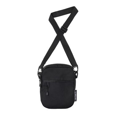 Axelväska Carhartt WIP Small Shoulder Bag With Zipper Svart | I034458_1, 0