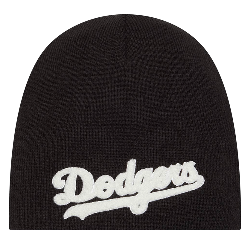 Mössa New Era New Era Los Angeles Dodgers Chenille Beanie Svart | 60493055-60493055