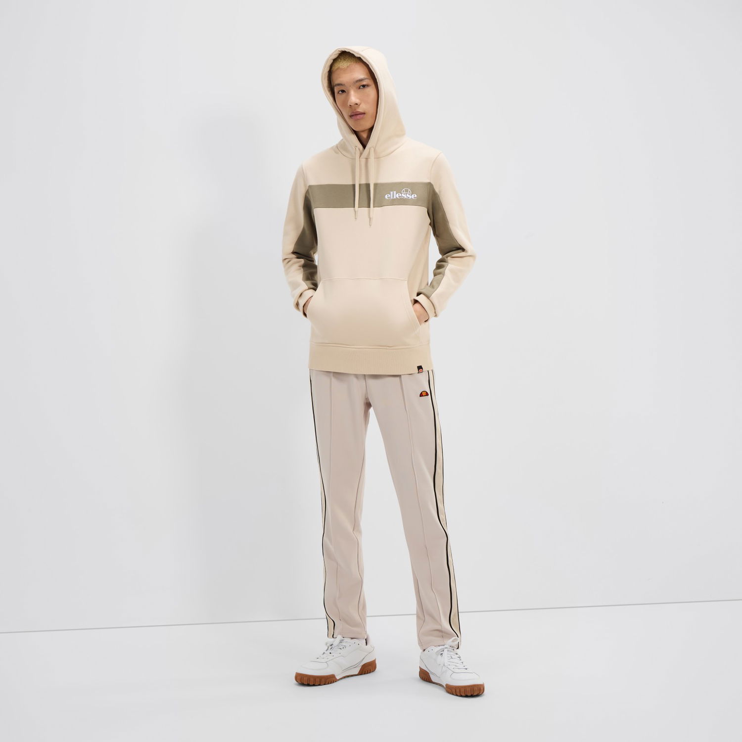 Sweatshirt Ellesse Hoodie Vierian Beige | SHX20953214, 0