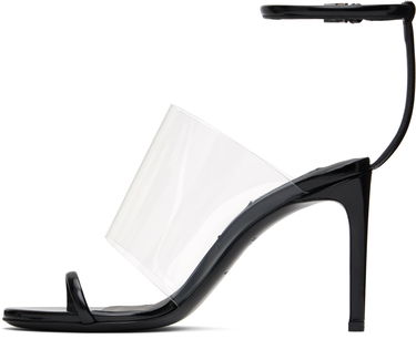 Tillbehör Alaïa ALAÏA Asymmetric Heeled Sandals Svart | AA3S116CK299, 2