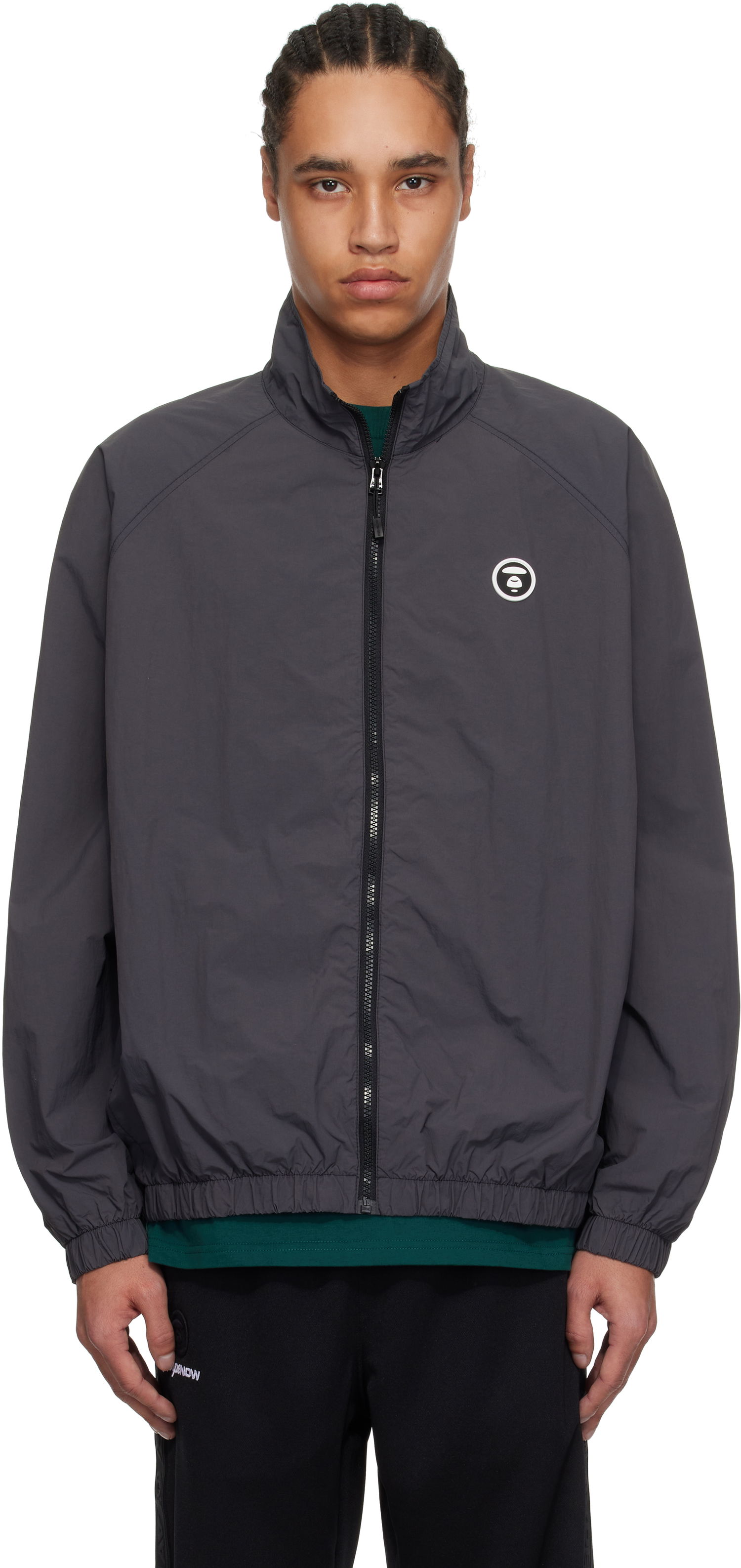 Vindjacka AAPE by A Bathing Ape AAPE by A Bathing Ape 'AAPE Now' Lightweight Jacket Grå | AAPLJM7703XXNBKL, 0