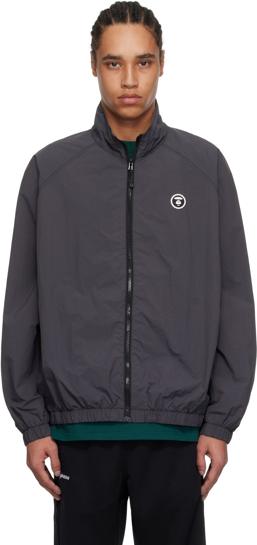 Vindjacka AAPE by A Bathing Ape AAPE by A Bathing Ape 'AAPE Now' Lightweight Jacket Grå | AAPLJM7703XXNBKL