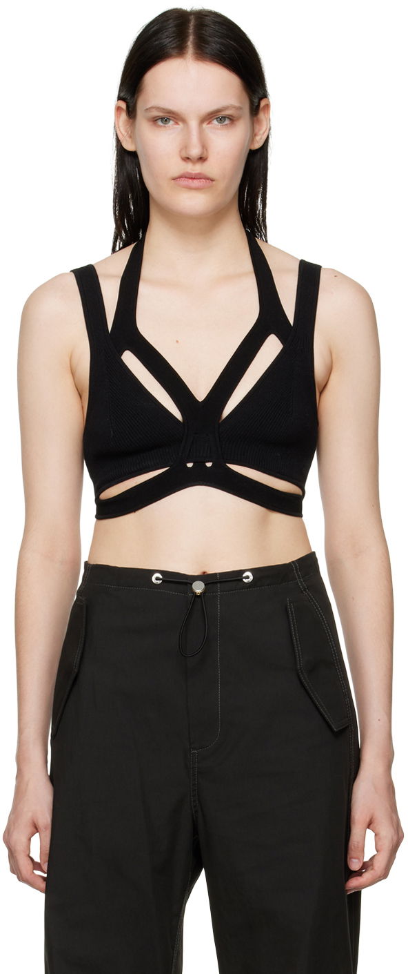 Behå Dion Lee Interlink Tank Top Svart | A7658R23