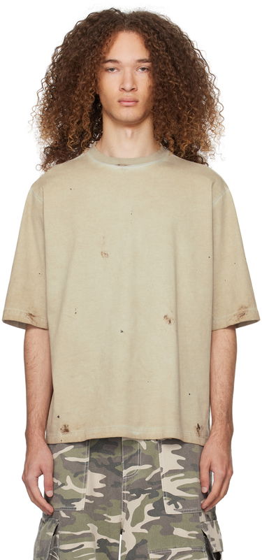 T-shirt We11done We11done Faded T-Shirt Grön | WD-TT0-24-895-U-BG, 0