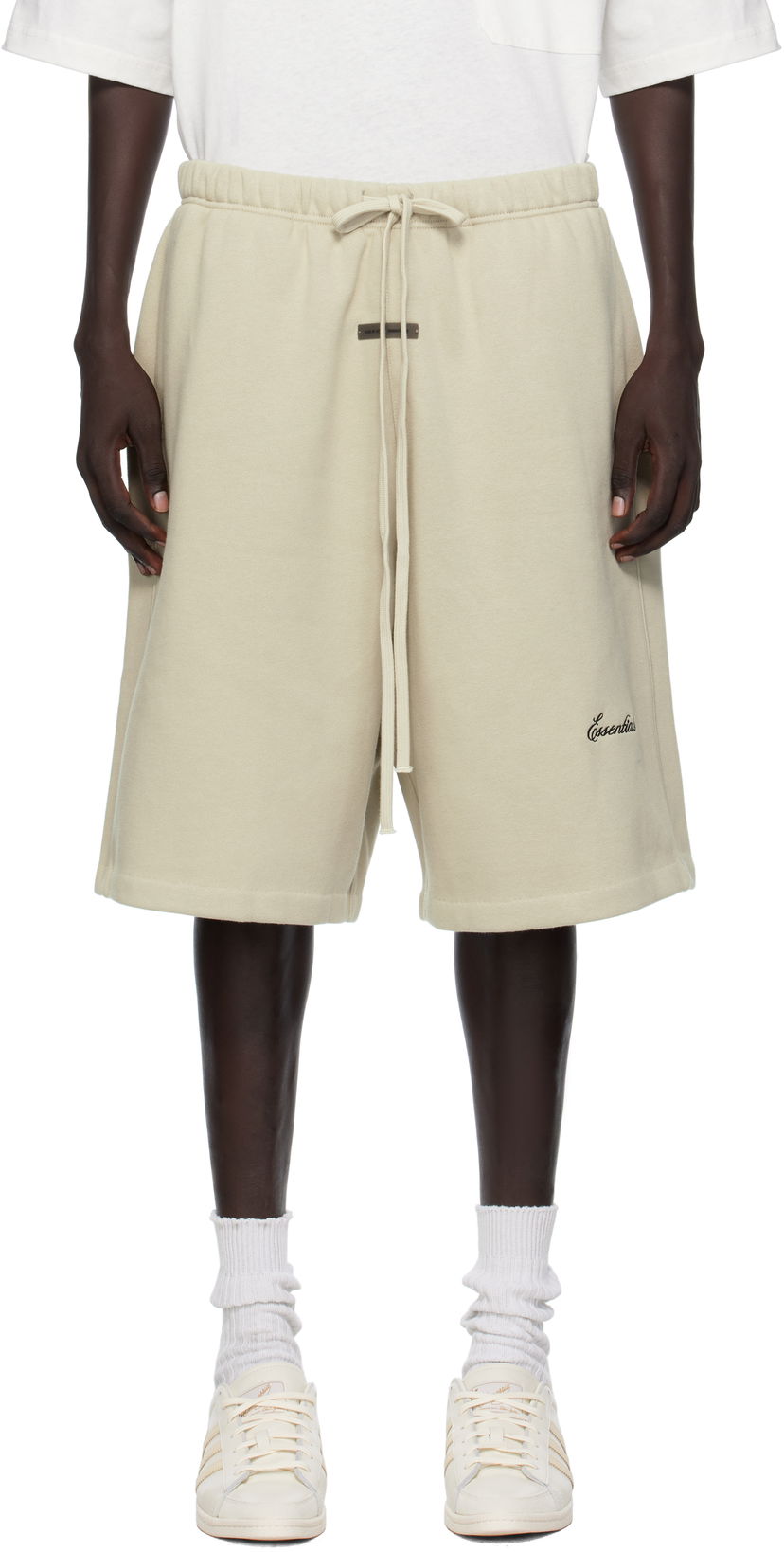 Shorts Fear of God Fear of God ESSENTIALS Basketball Shorts Beige | 160SP254556F