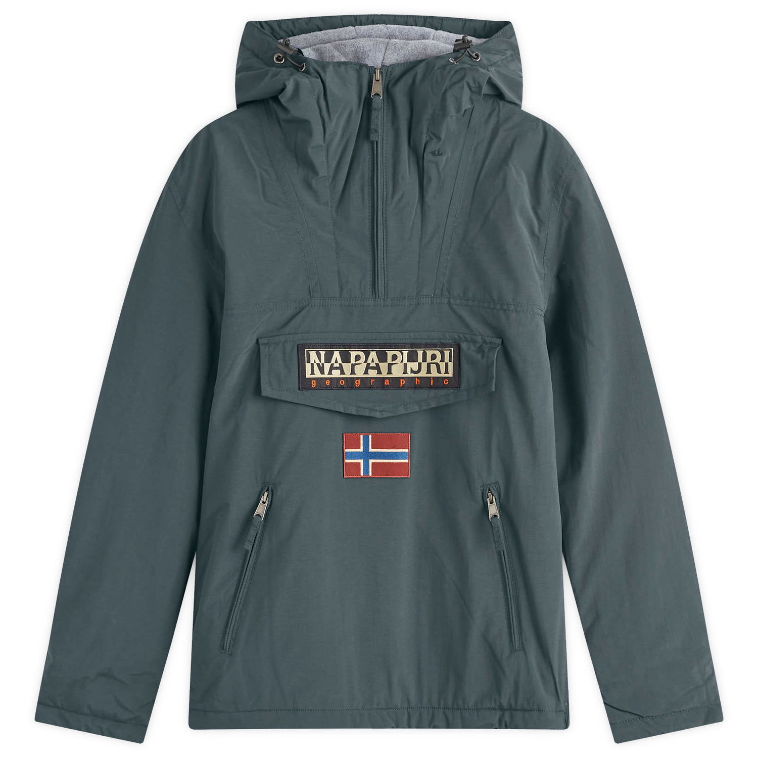 Vindjacka Napapijri Rainforest Pullover Jacket Green Grön | NP0A4GMDG1S1, 0