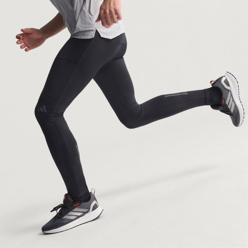 Damasker adidas Performance Own The Run Winterized Running Tights Svart | JN9597