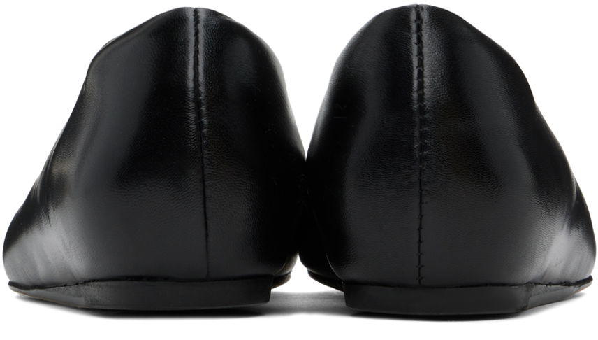 Kläder Simone Rocha Simone Rocha Embellished Pointed Toe Ballerina Flats Svart | PMP18B 0799, 1