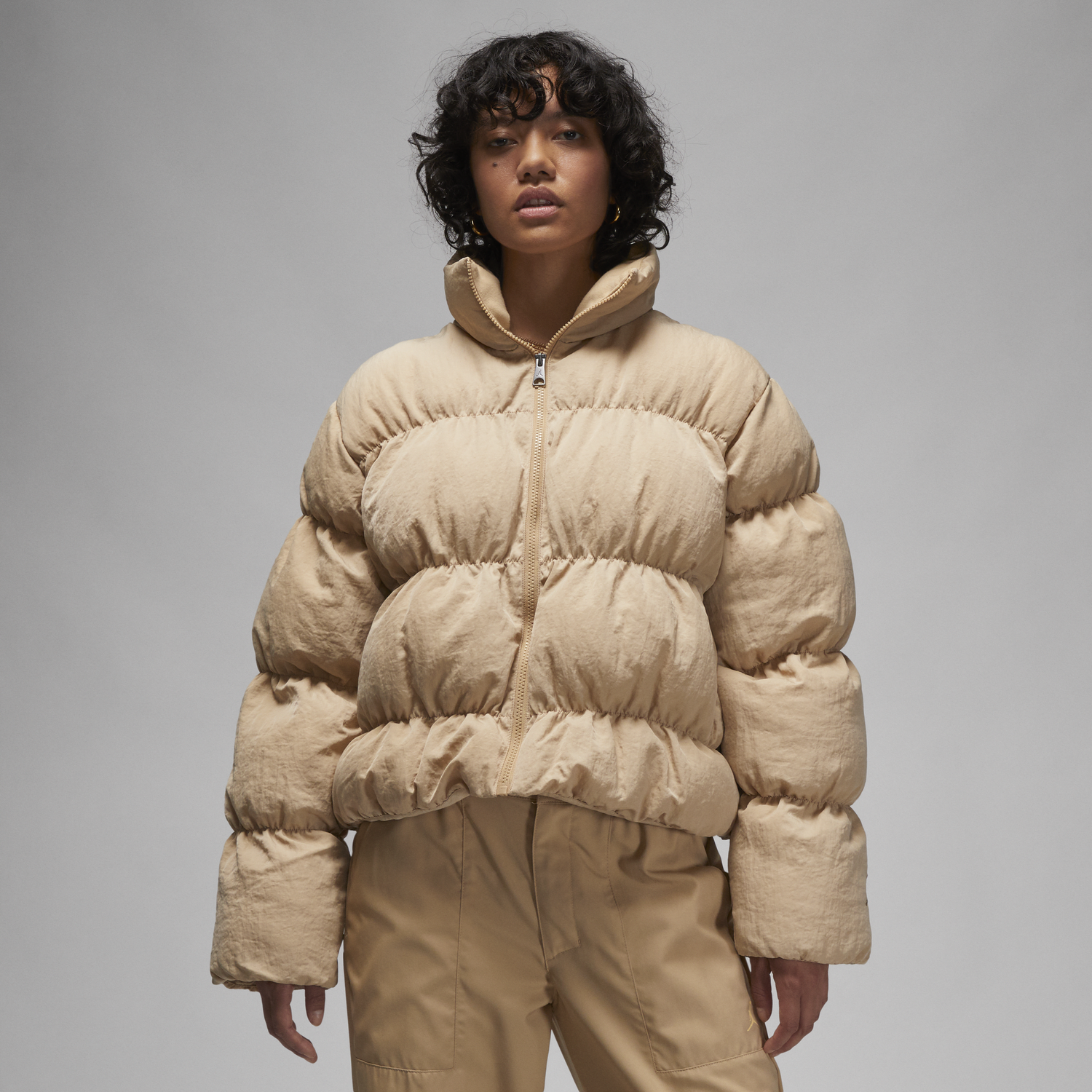 Pufferjacka Jordan Puffer Jacket Beige | FB5149-277, 0